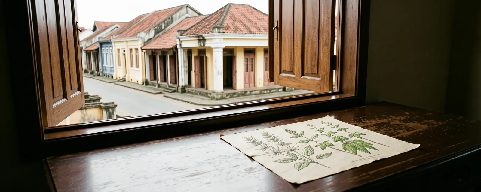 The historic Semarang setting which informs our editorial perspective