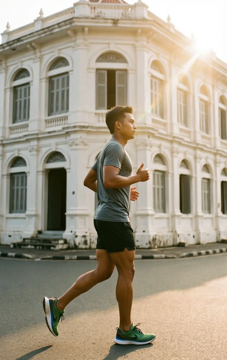 The modern Indonesian man pursuing a healthy lifestyle