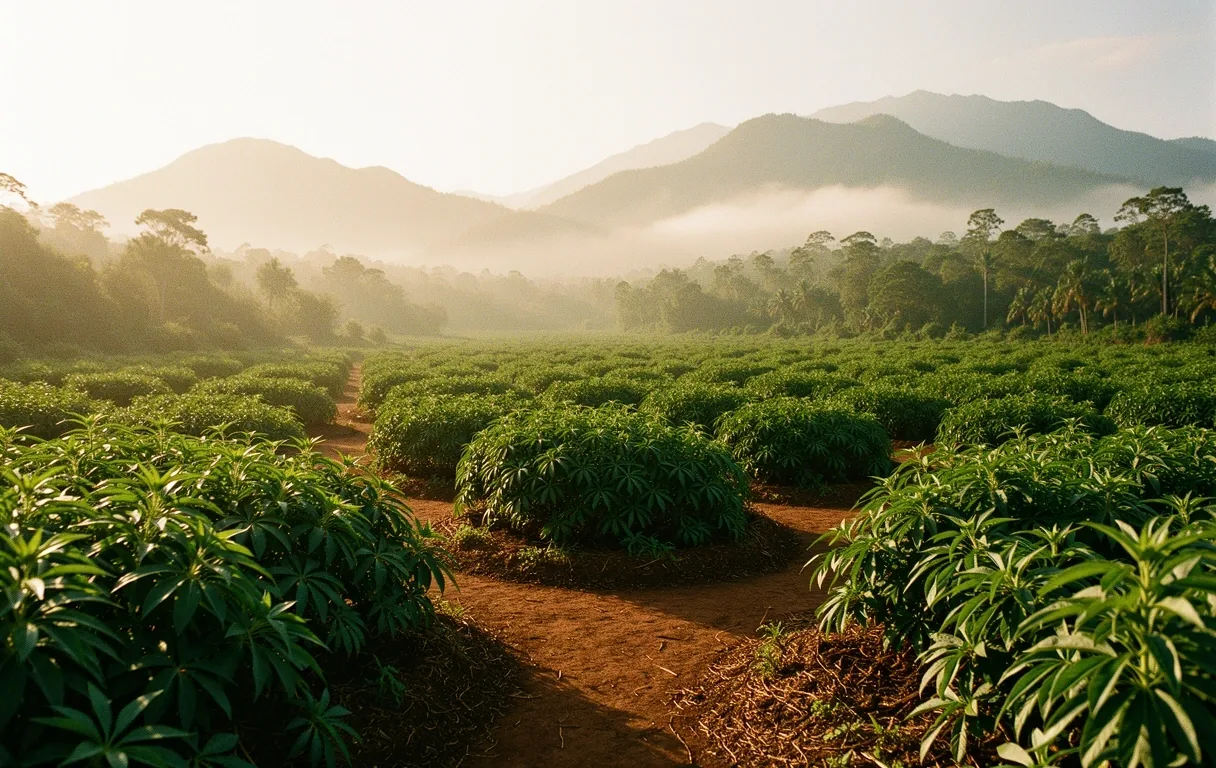 Botanical sourcing grounds