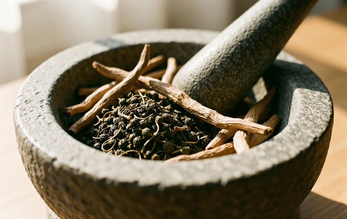 Artisanal preparation of herbal components